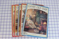 5 VINTAGE ISSUES GOOD OLD DAYS MAGAZINE