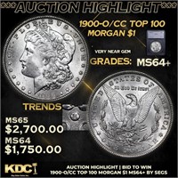 ***Auction Highlight*** 1900-o/cc Top 100 Morgan D