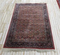 Belgian Hand Knotted Rug.