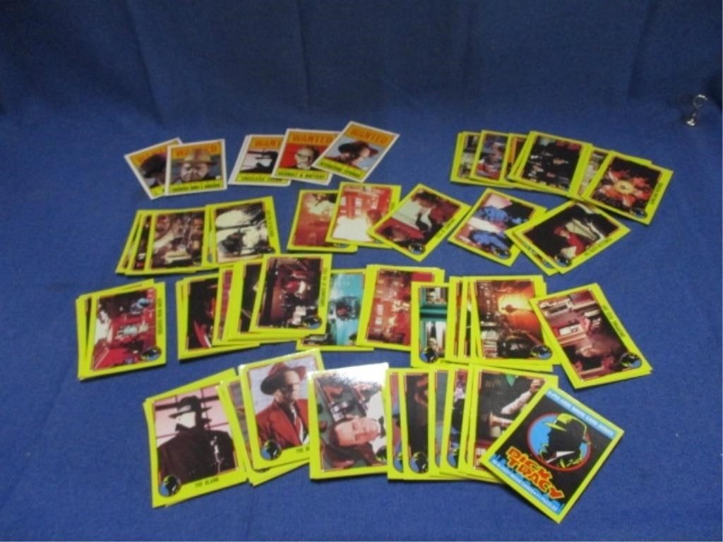 Dick tracy collector cards