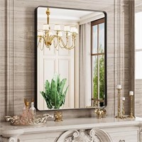 Jisoso Bathroom Mirror, 24 X 32 Inch Wall Mounted