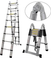 Straight 2.5m+2.5m Multifunction Folding Ladder