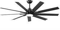 Cjoy Large Ceiling Fan With Lights And Remote, 84