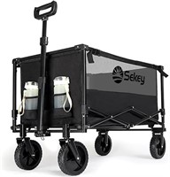 Sekey Collapsible Foldable Wagon W/ 220lbs Weight