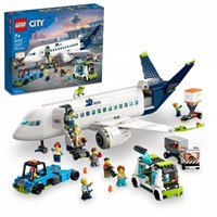 Lego City Passenger Airplane Stem Building Toy