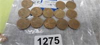(13) SACAWAGEA $1 COINS