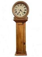 Antique Pine Long Case Clock,  AS IS.