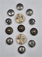 Native American Buttons & Button Covers