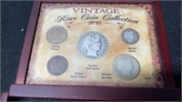 Vintage Rare Coin Collection Barber And Indian Hea