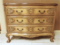 Chippendale Ball and Claw Walnut Commode