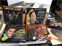 Mixed Lot of Vinyl Records Elvis Hendrix Diamond