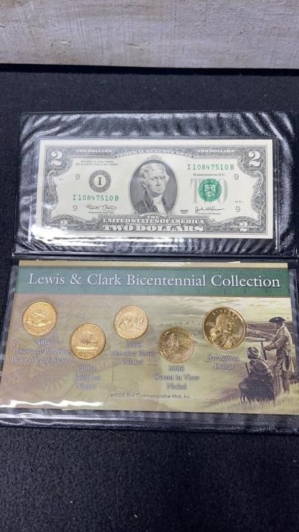USA Lewis & Clark Bicentennial Collection Of Coins