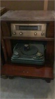 Vintage Philco Cabinet Radio Record Player