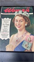 Vintage 1953 Woman Presentation Of Our Happy Queen