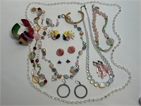 Necklaces, Earrings, Electroplate 24K Bracelet