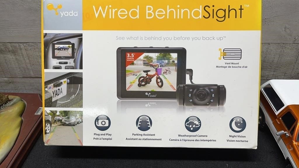 Appears New In Box Wired Back Up Camera System