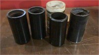(4) Antique Edison Phonograph Cylinder Records