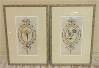 Robert Grace Framed Botanical Prints.