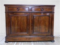 Louis Philippe Style Mahogany Cabinet.