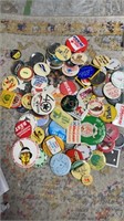 Lot Of Vintage Button Pins