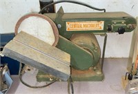 Vintage Central Machinery Disc Belt Sander