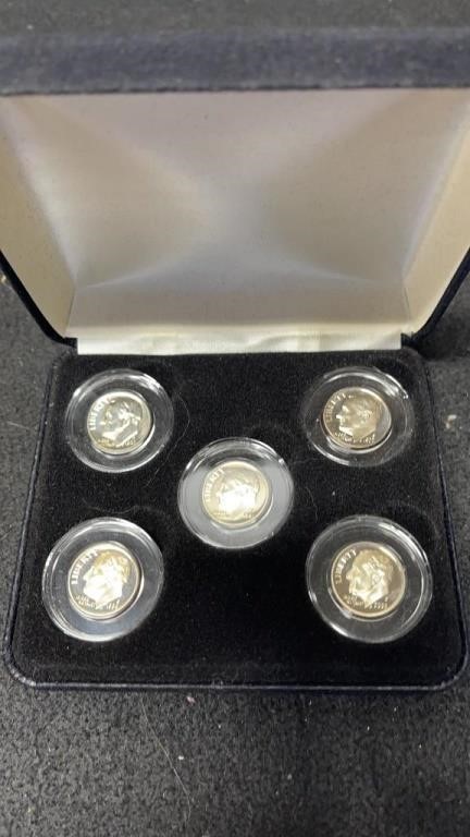 First Commemorative Mint Five Decades Of Proof Roo
