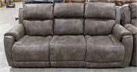 Safe Bet Reclining Sofa In Cocoa