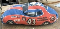 1970's Richard Petty #43 Racing Car Pillow