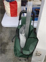 rolling bag and car shade