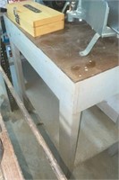 Hand Crafted Wood Shop/Work Table
