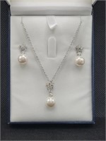 $76 Necklace & Earrings set