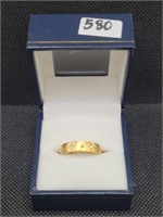$140 size 7 gold tone ring