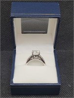 $100 size 7 silver tone ring