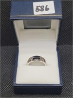 $90 size 6.5 silver tone ring