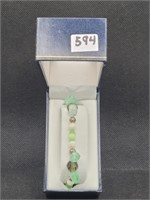 $120 bead & stone bracelet