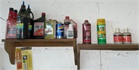 Misc. Lot of Engine Fluids: Oil, Gels, Cleaners
