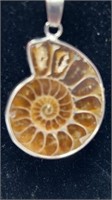 Fossil pendant