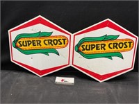 Coroplast Super Cross Seed Sign