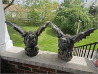 89' Henri Studio Gargoyle Garden Statues (Cast