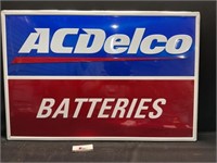 Ac delco Batteries Metal Sign