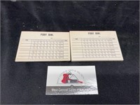 Perry Bowl Game Cards