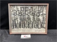 Framed Photo of 1929 Orient Football Team
