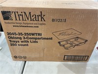 Tri mark foil trays
