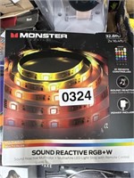 MONSTER LED LIGHT STRIP RETAIL $30