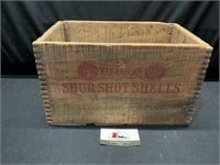 Vintage Shur Shot Shells wood box