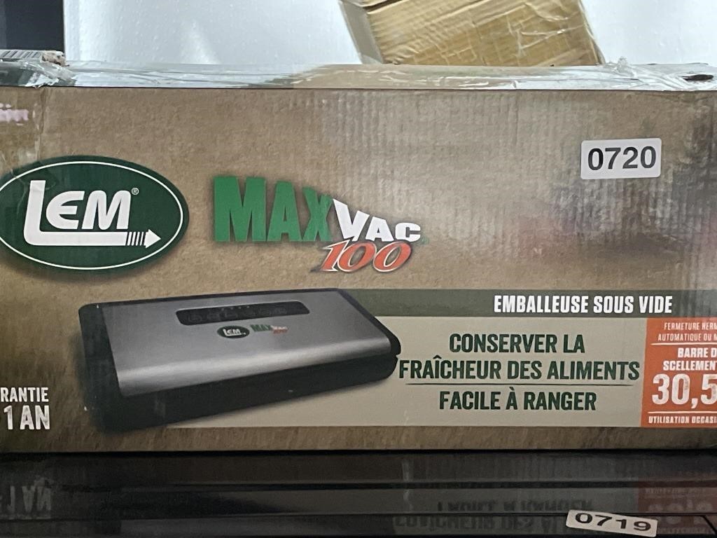 LEM MAX VAC 100 RETAIL $80