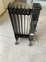 Rolling electric heater