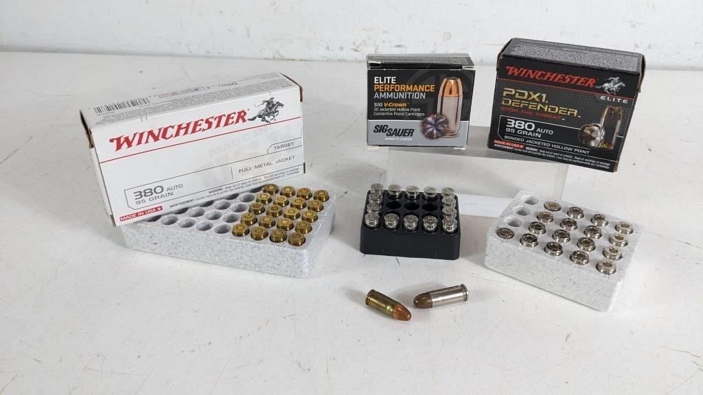 (2) Winchester + (1) Elite Box of Ammunition