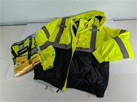 (2) Reflective Safety Vest and Jacket