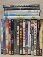 (20) DVDs Variety Lot